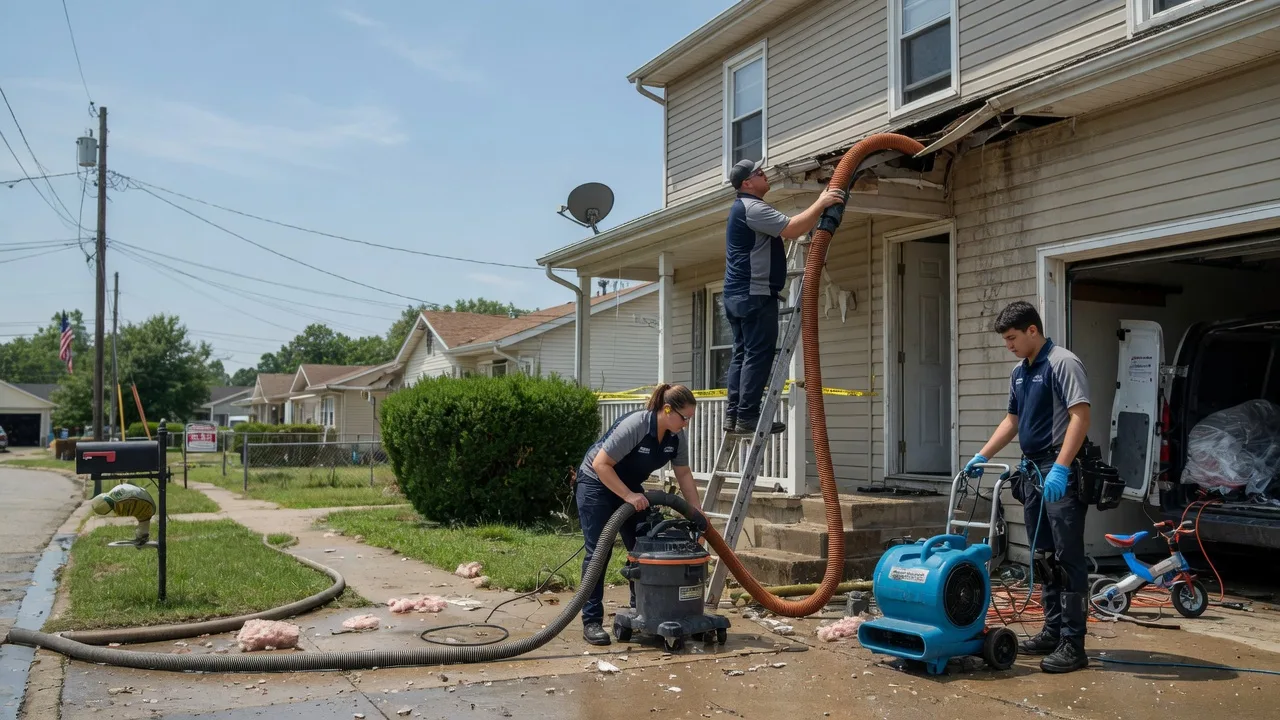 Water Damage Restoration in Sheridan, IN near me